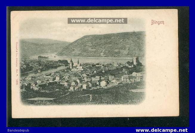 Bingen (reliefkarte, Belle Carte En Relief, Précurseur) - Bingen