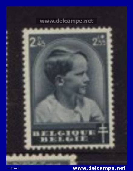 BELGIQUE * 1936 N° 445 YT + PORT - Unused Stamps