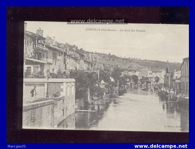 001930 Joinville Le Quai Des Peceaux édit.munier , Lavoirs, Animée - Joinville