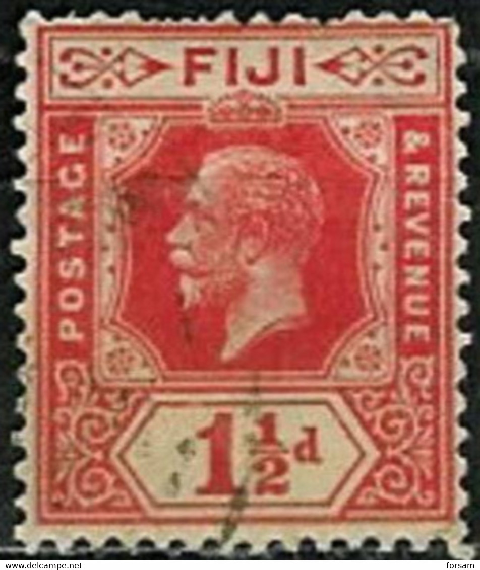 FIJI..1922/27..Michel # 75...used. - Fidschi-Inseln (...-1970)