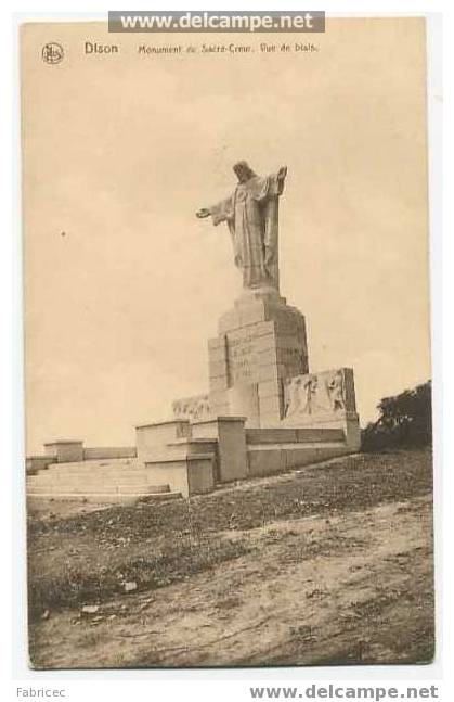 Dison - Monument Du Sacré-Coeur - Vue De Biais - Dison