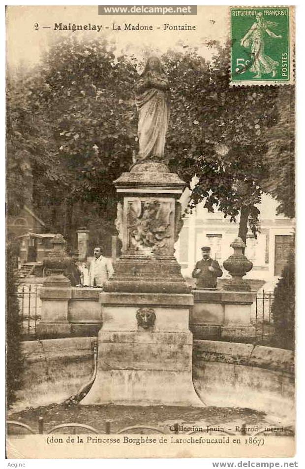 Maignelay - La Madone-fontaine -ref No 60161- - Maignelay Montigny