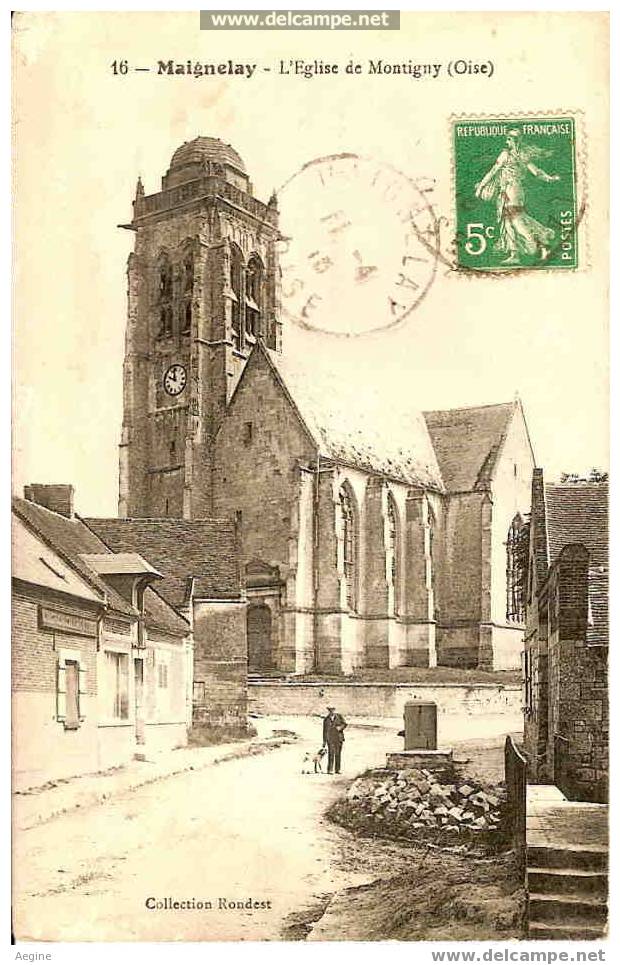 Maignelay - L Eglise De Montigny-oise-  Ref No 60159- - Maignelay Montigny
