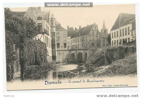 Dixmude - Le Canal De Handzaeme - Diksmuide