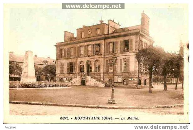 Montataire - La Mairie - Bon Etat Ref No 60145- - Montataire