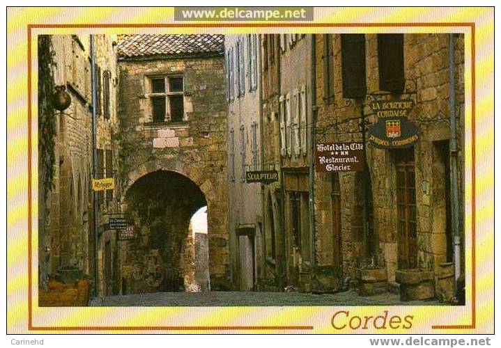 LA Grande Rue Et Ses échoppes CORDES - Cordes