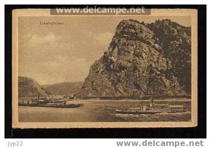 CP Ancienne Allemagne Loreleyfelsen Bateaux - A Circulée - Rhein-Hunsrueck-Kreis