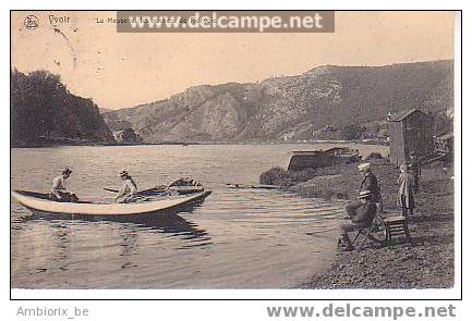 Yvoir La Meuse Et Les Rochers De Fidevoie - Yvoir