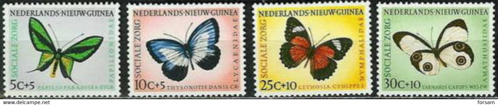 NETHERLANDS NEW GUINEA..1960..Michel # 63-66...MLH. - Niederländisch-Neuguinea