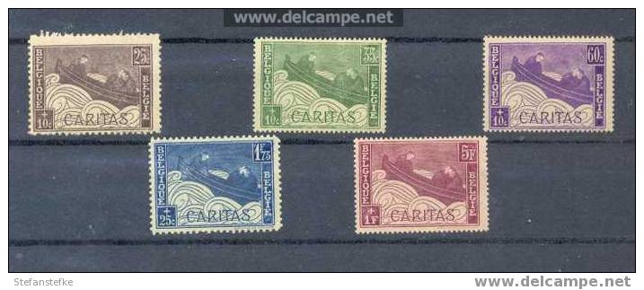 Belgie Ocb Nr :  249 - 253 * Met Scharnier (zie Scan) Lot 3 - Neufs