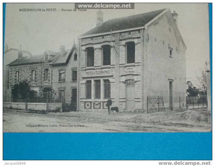 51) Mourmelon Le Petit - Le  Bureau De Postes   -TRES BELLE CARTE-- - Mourmelon Le Grand