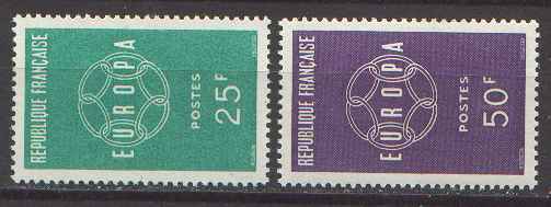CEPT / Europa 1959 France N° 1218 Et 1219 ** - 1959