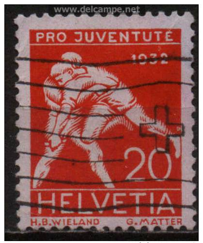 Suisse YT N° 265 Pro Juventute 1932 Oblitéré - Used Stamps