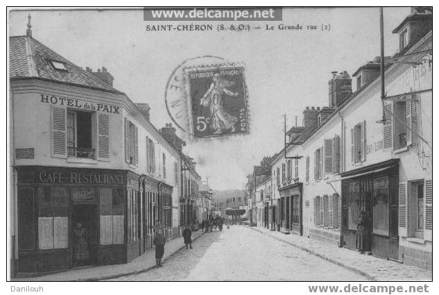 91 //ESSONNE /SAINT CHERON, La Grande Rue, Ed Bougardier - Fleury Merogis