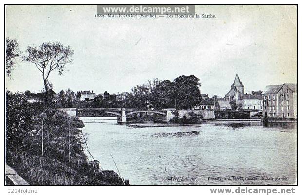 Malicorne -  Les Bords De La Sarthe - Malicorne Sur Sarthe