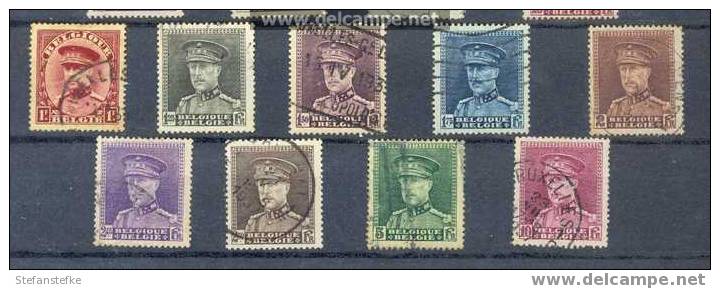 Belgie Ocb Nr :  317 - 324  (zie Scan) Lot 4 - 1931-1934 Képi