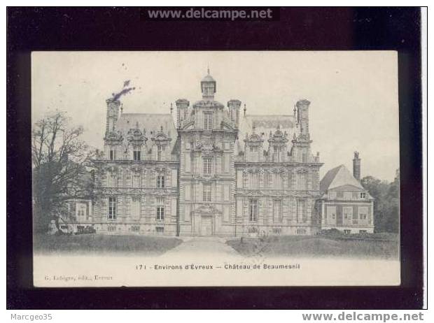 002043 Environs D'évreux Château De Beaumesnil  édit.lebigre N°171 - Beaumesnil