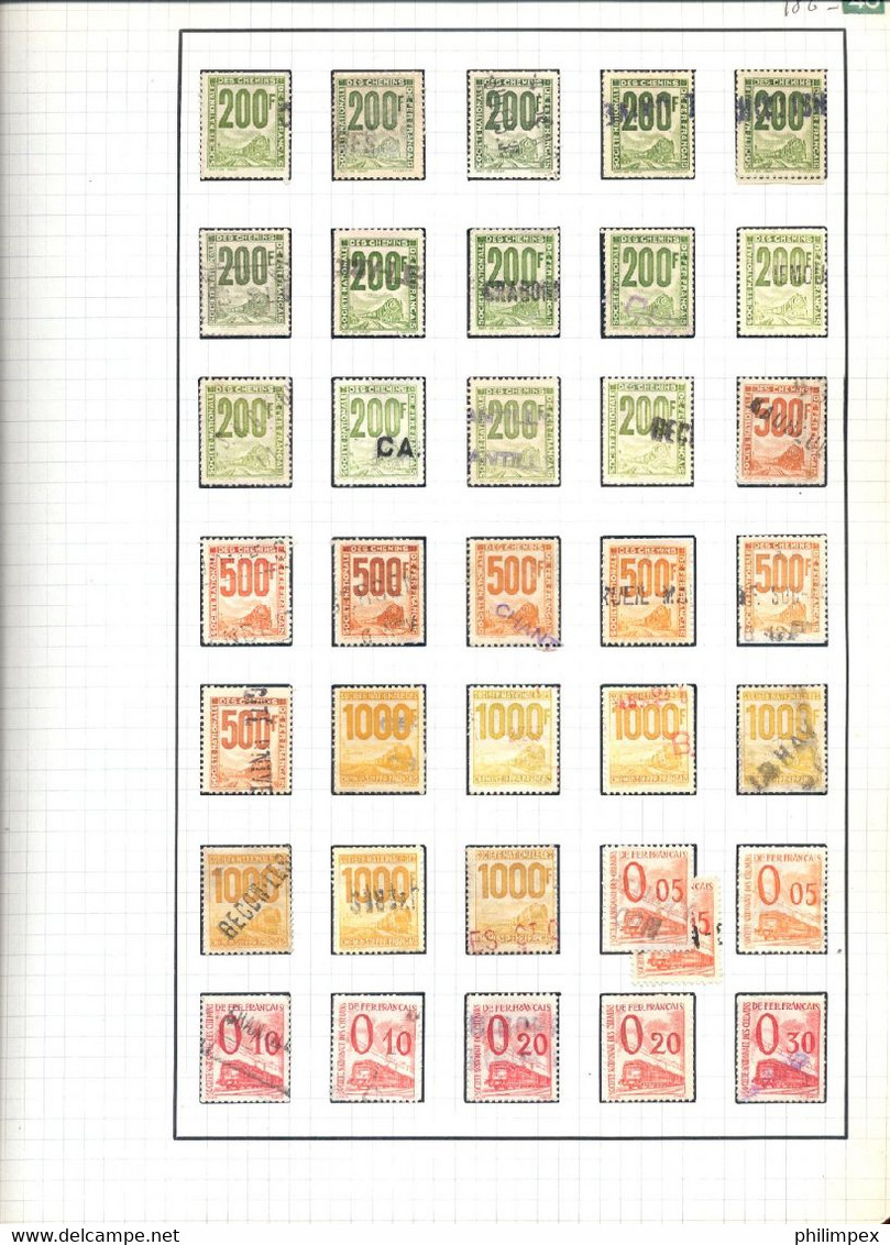 FRANCE - RAILWAYSTAMPS SUPERB COLLECTION - MOSTLY: Pour Petit Colis - Collections