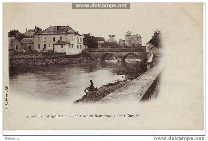 ARGENTON PONT SUR LA BOUZANNE - Argenton Chateau