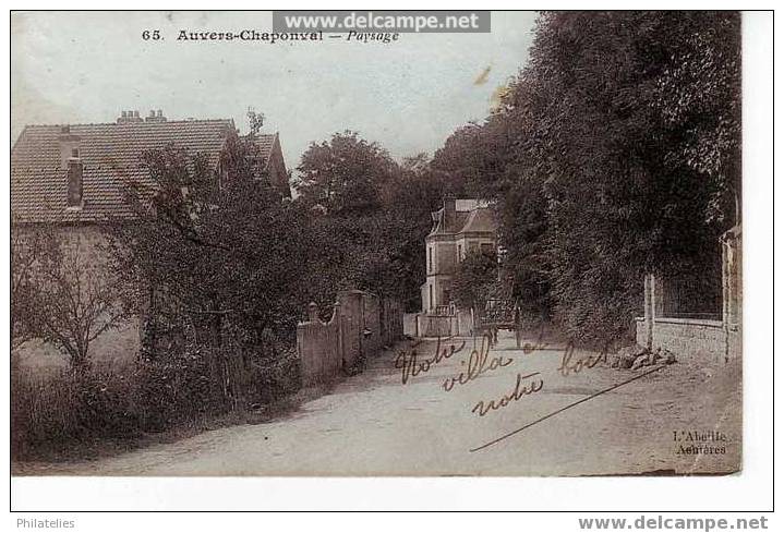 AUVERS CHAPONVAL - Auvers Sur Oise