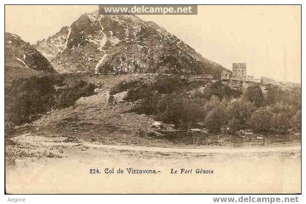 Corse -  Col De Vizzanova - Le Fort Genois - Carte  Bon Etat Ref No 2012- - Autres & Non Classés