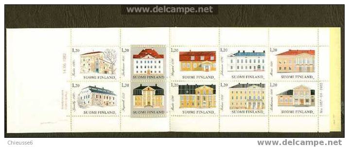 Finlande** Carnet N° C867 - Architecture. Manoirs Seigneuriaux - Altri & Non Classificati