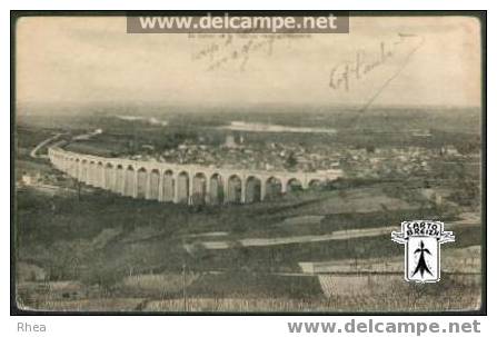 18 Saint-Satur - St-Satur Et Le Viaduc Vus De Sancerre - Cpa - Saint-Satur