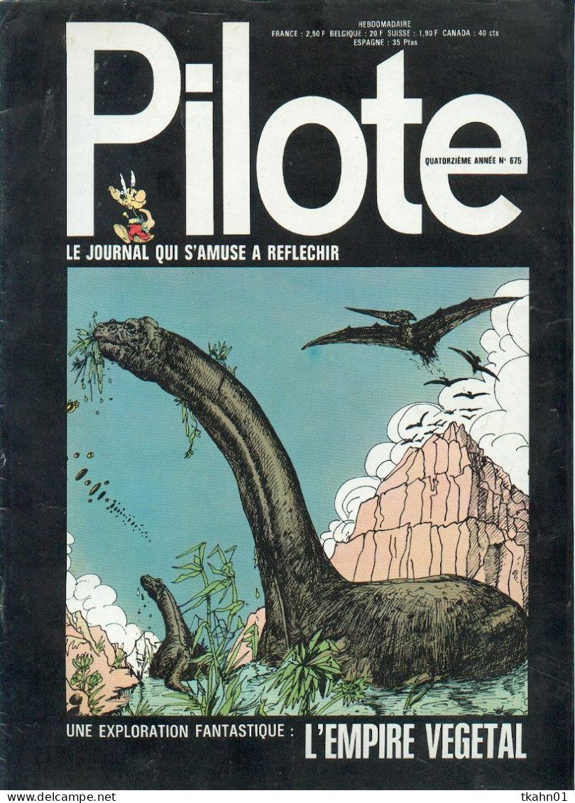 REVUE PILOTE N° 675 DE 1972 - Pilote