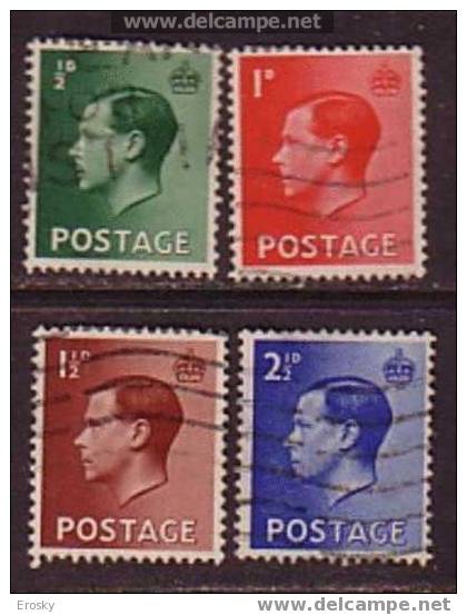 P0846 - GRANDE BRETAGNE Yv N°205/08 - Used Stamps