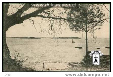 56 Arradon - 174 - Golfe Du Morbihan - La Côte D'ARRADON - Les Iles Des Souris - Cpa - Arradon