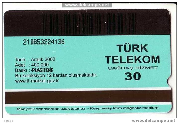 TURKEY USED PHONECARD 2002 " ARIES " - Turkije