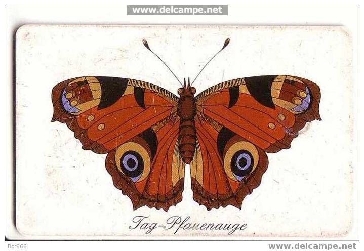 GERMANY USED PHONECARD 2001 " BUTTERFLY " - P & PD-Series : D. Telekom Till
