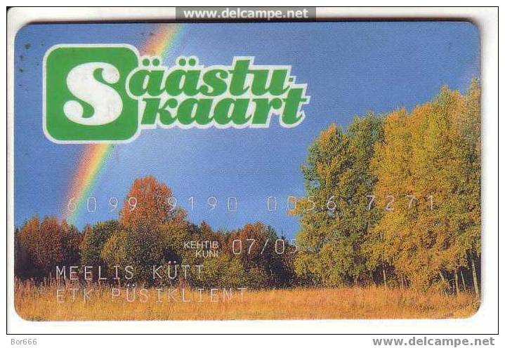ESTONIA " ETK "  Member/client Card " SAASTUKAART " - Sonstige & Ohne Zuordnung