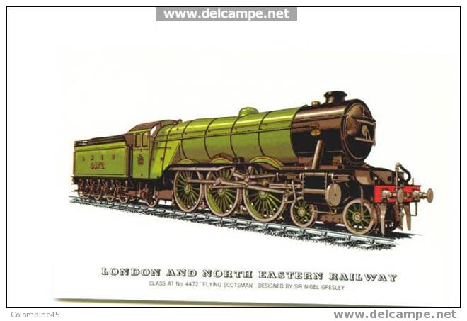 Cpm Anglaise Locomotive London & North Eastern Railway - Materiale