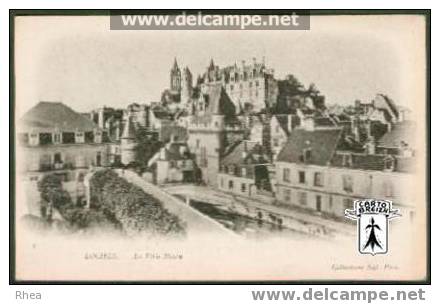 37 Loches - 3  LOCHES - La Ville Haute - Cpa - Loches