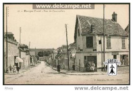 27 Dangu - 25 - Dangu (Eure) - Rue De Courcelles - Cpa - Dangu