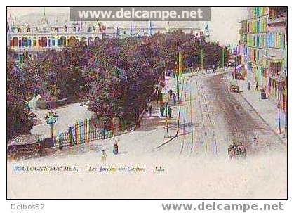 81 - BOULOGNE SUR MER. - Les Jardins Du Casino. -LL - Boulogne Sur Mer