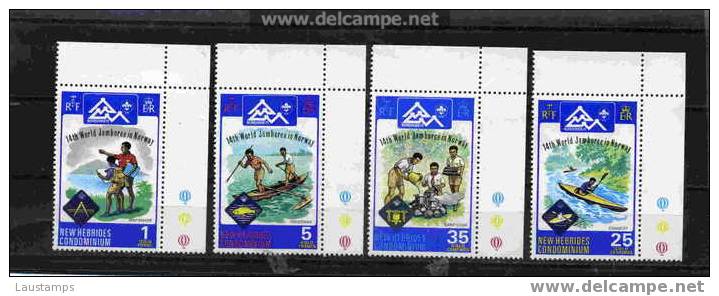 New Hebrides, British 1975 Scouts MNH** - Other & Unclassified