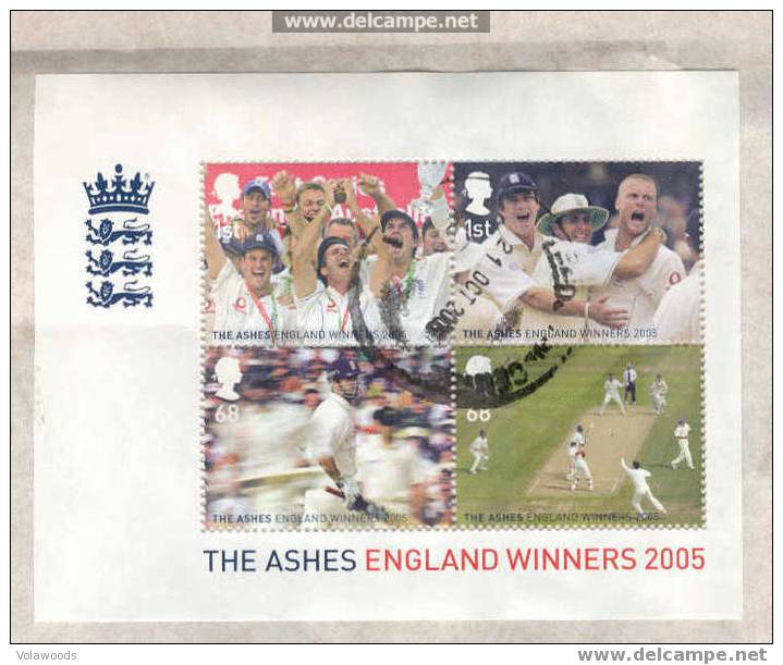 Regno Unito - The Ashes Vincitori Del Campionato Inglese Nel 2005 - Cricket