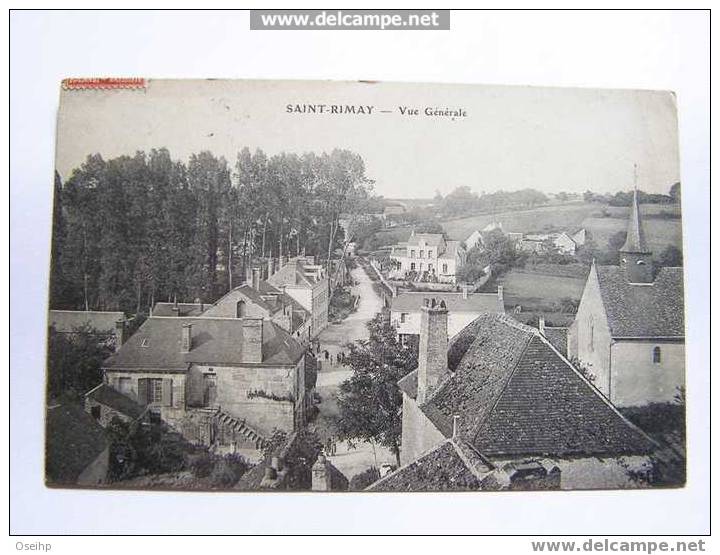 Saint-Rimay - Vue Générale - Montoire-sur-le-Loir