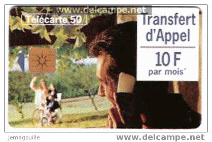 TELECARTE F563 GEM 06/1995 TRANSFERT D'APPEL 50U -*- - Lots - Collections