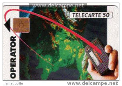 TELECARTE F187 GEM 09/1991 OPERATOR 50U -*- - Collections