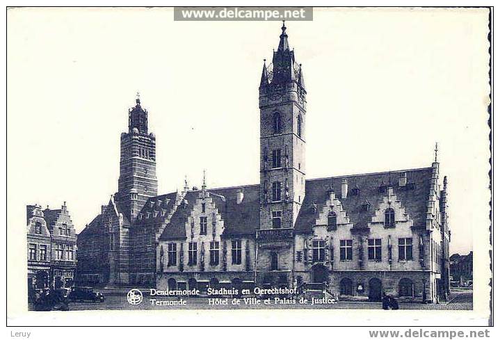 Dendermonde - Hôtel De Ville Et Palais De Justice - Dendermonde