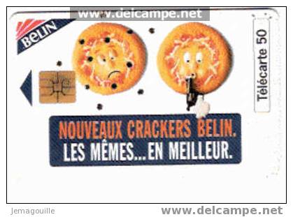 TELECARTE F536 SO3 12/1994 CRACKERS BELIN 50U -*- - Collezioni