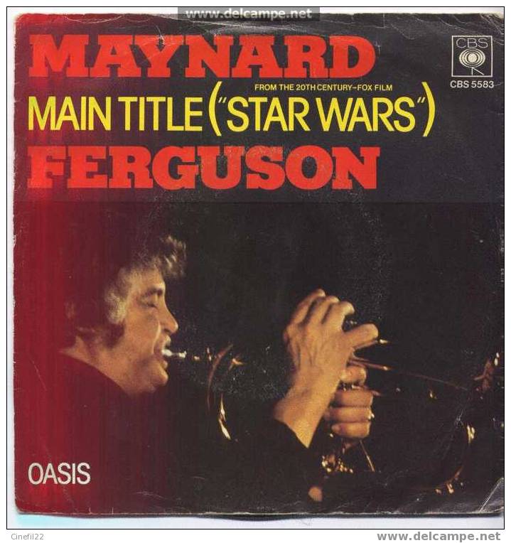 Chanson Du Film "STAR WARS" (La Guerre Des Etoiles) : "Main Title", Par Maynard FERGUSON - Música De Peliculas