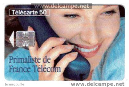 TELECARTE F600 SC7 11/1995 PRIMALISTE 50U -*- - Sammlungen