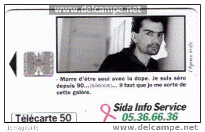 TELECARTE - F572 SC7 - 07/1995 SIDA INFO 50U * - Verzamelingen