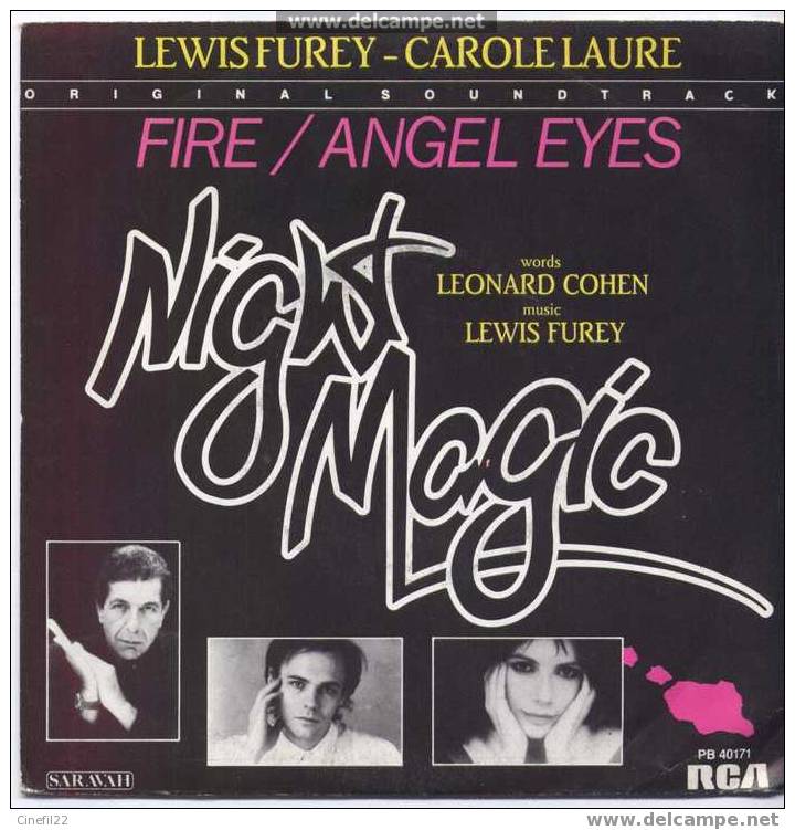 B.O. Du Film "NIGHT MAGIC", Par Lewis FUREY Et Carole LAURE - Música De Peliculas