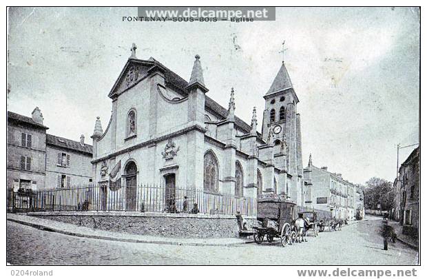 Fontenay Sous Bois - Eglise - Fontenay Sous Bois