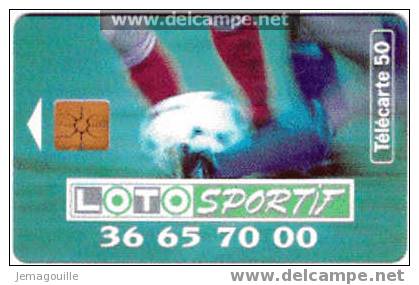 TELECARTE - F419 GEM - 09/1993 LOTO SPORTIF 50U * - Lots - Collections